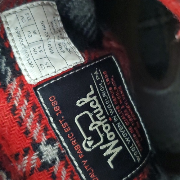 Woolrich Baltimore Leather & Wool Boots Size 7.5 - Picture 12 of 14